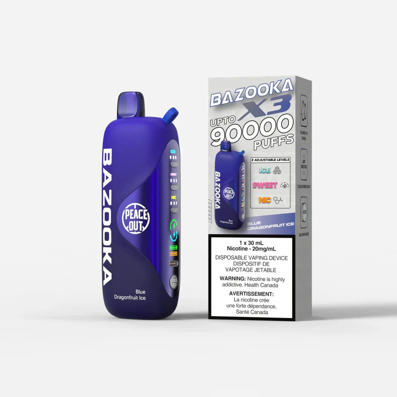 Bazooka 90k 30ml Blue Dragonfruit Ice