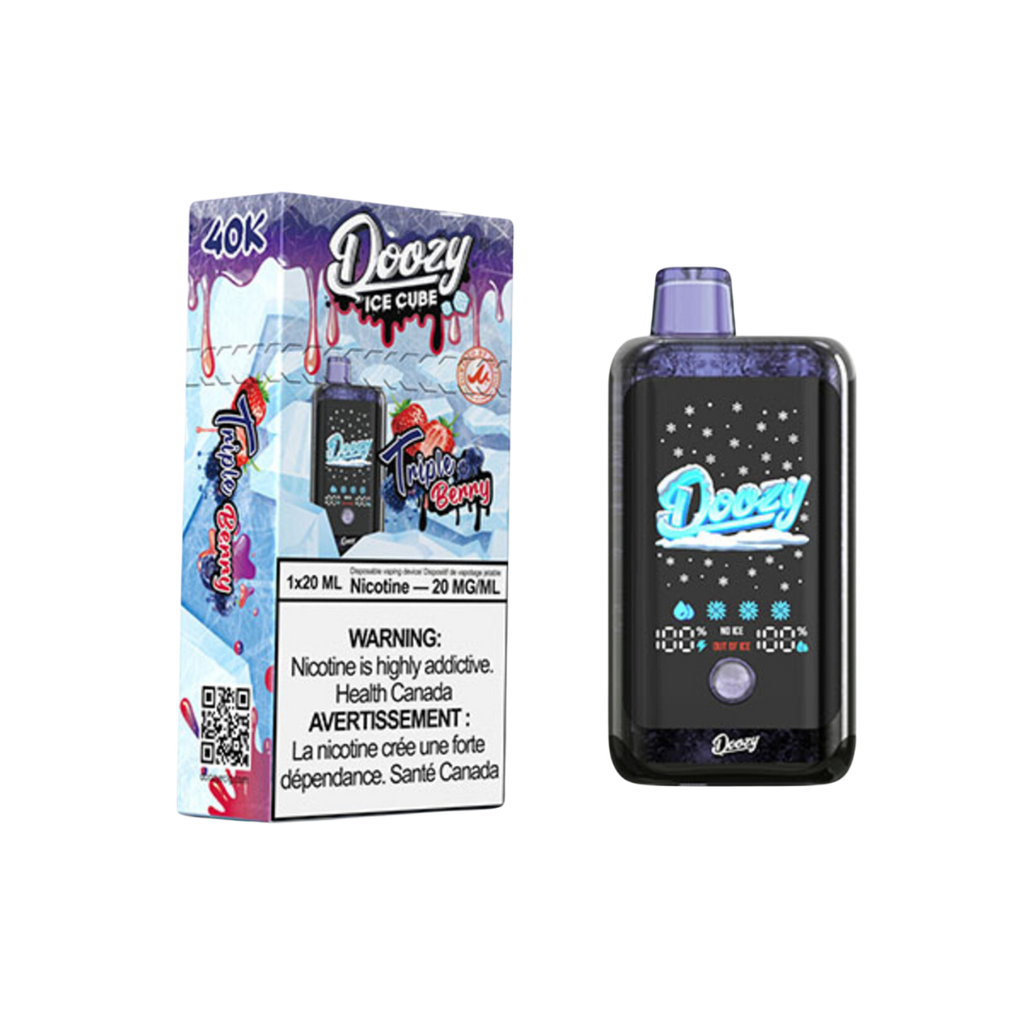Doozy Ice Cube Triple Berry Disposables