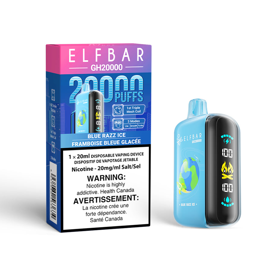 Elfbar GH20k Blue Razz Ice Disposables