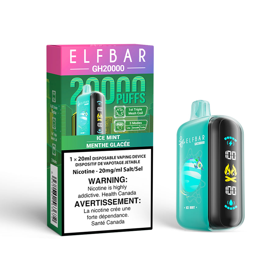 Elfbar GH20k Ice Mint Disposables