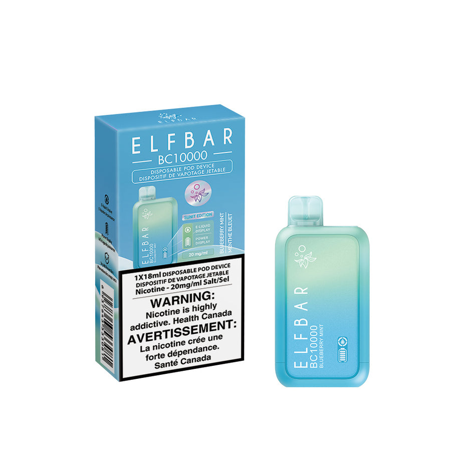 Elfbar BC10k Blueberry Mint Disposables