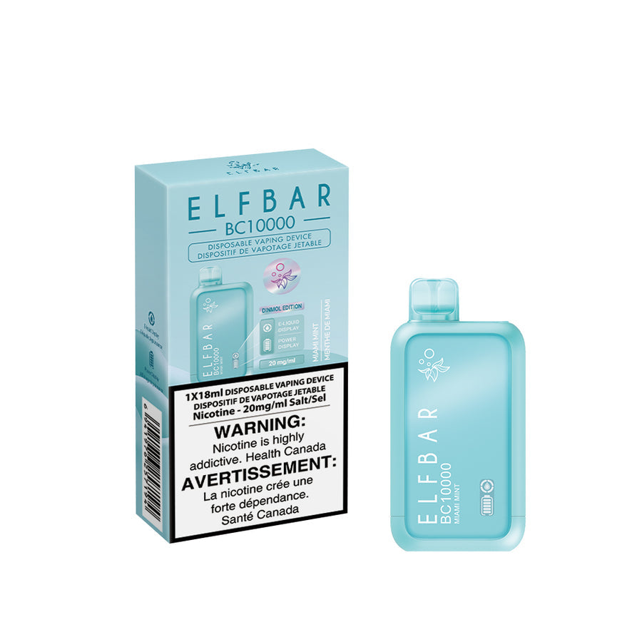 Elfbar BC10k Miami Mint Disposables