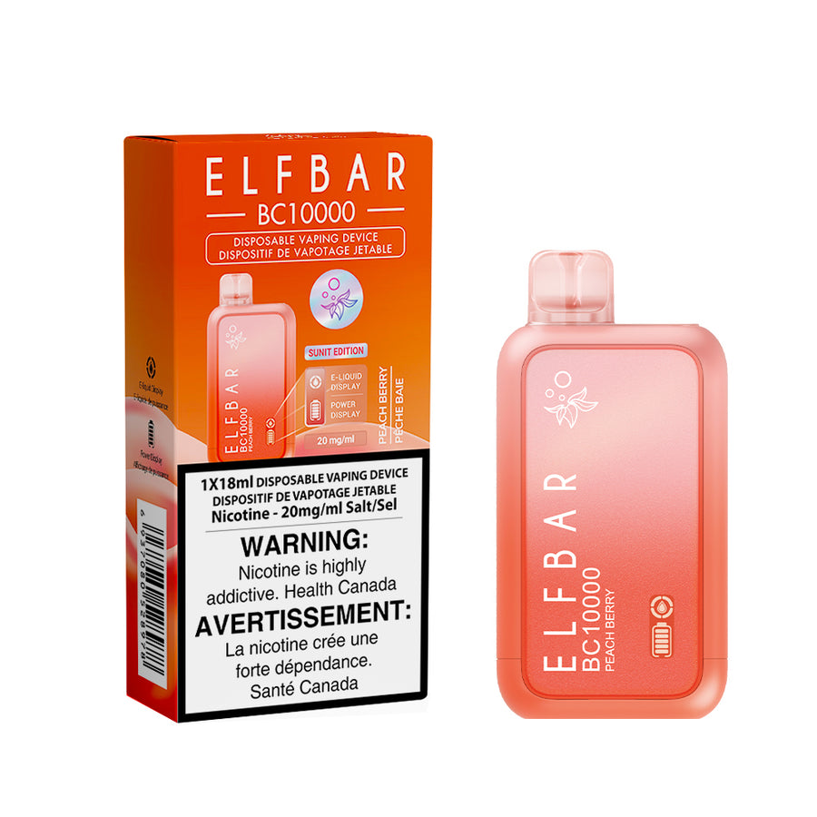 Elfbar BC10k Peach Berry Disposables
