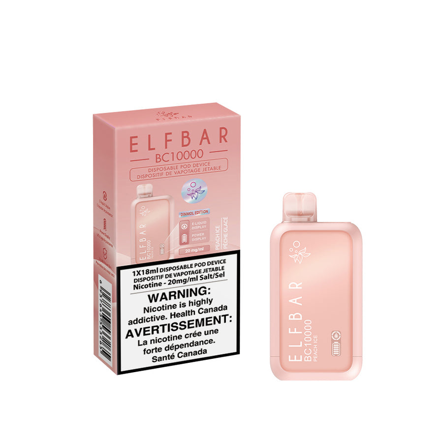 Elfbar BC10k Peach Ice Disposables