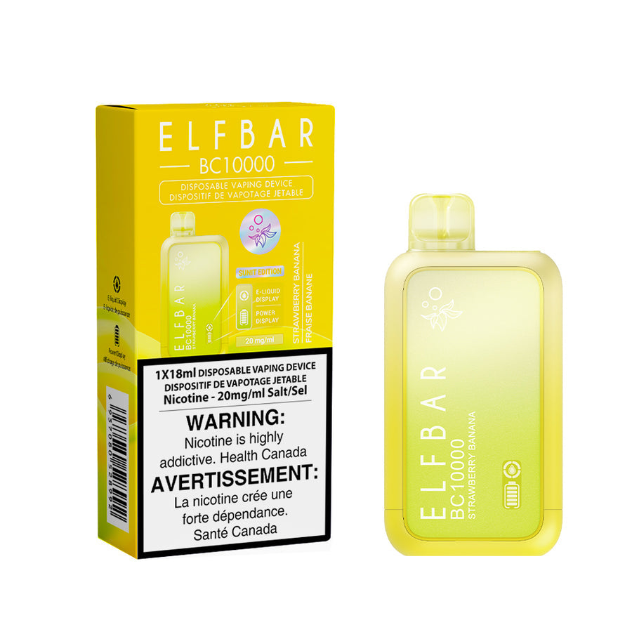 Elfbar BC10k Strawberry Banana Disposables