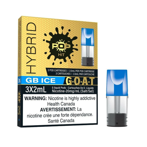 Pop Hit Hybrid GB Ice GOAT Pre-Filled Pods