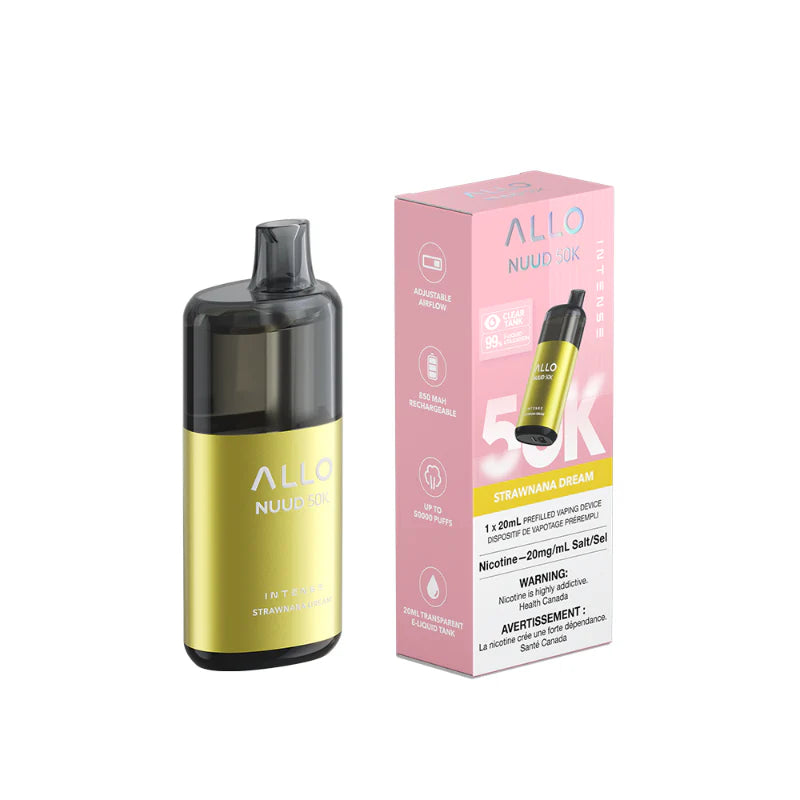 Allo Intense Nuud 50k Disposable Strawnana Dream