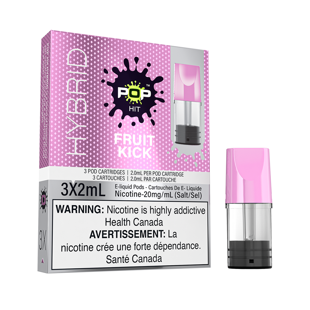Pop Hit Hybrid Fruit Kick Pre-Filled Pods
