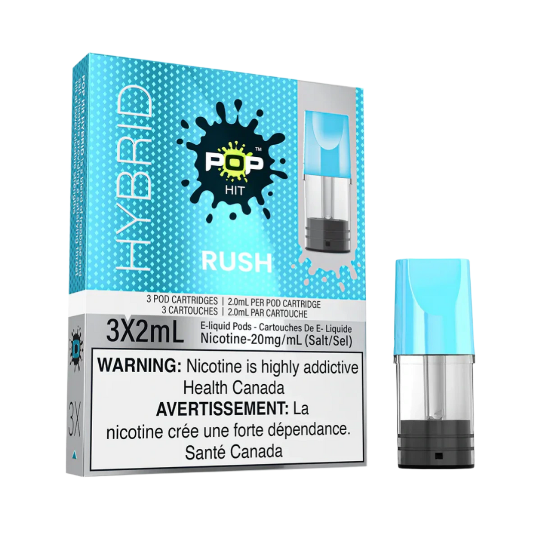 Pop Hit Hybrid Rush Pre-Filled Pods