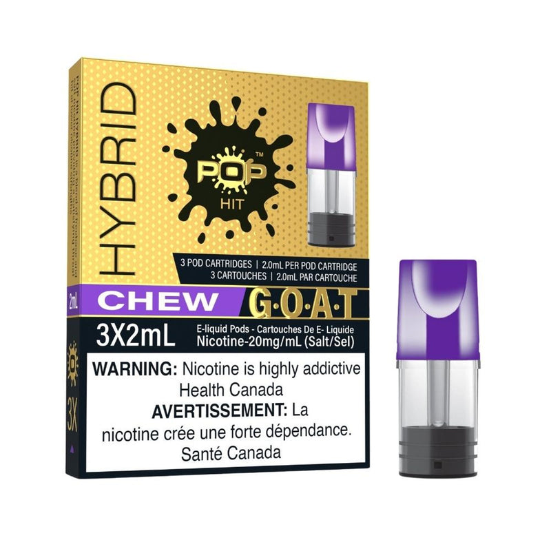 Pop Hit Hybrid Chew GOAT Pre-Filled Pods