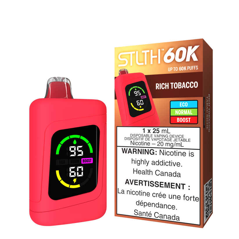 STLTH 60k Rich Tobacco Disposables