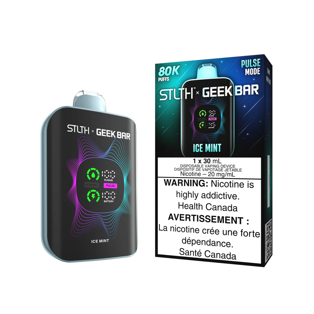 STLTH x Geek Bar 80K Disposable Ice Mint
