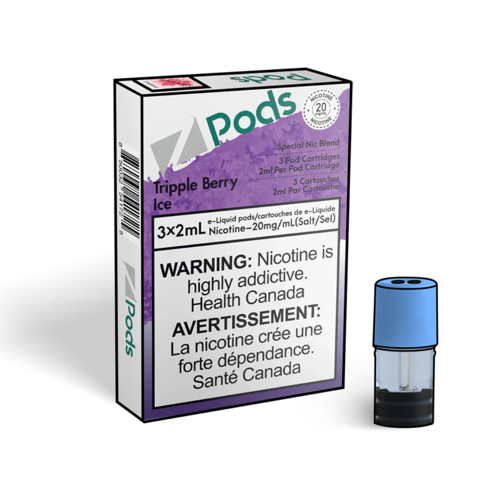 Zpods Triple Berries Ice Pre-Filled Pods