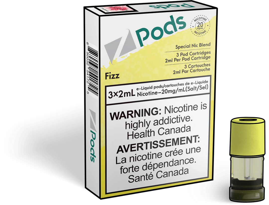 Zpods Fizz Pre-Filled Pods