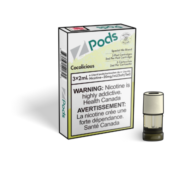 Zpods Cocolicious Pre-Filled Pods