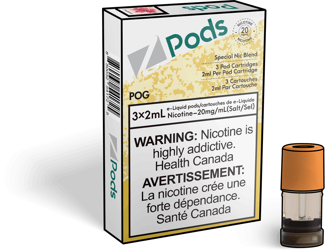 Zpods POG Pre-Filled Pods