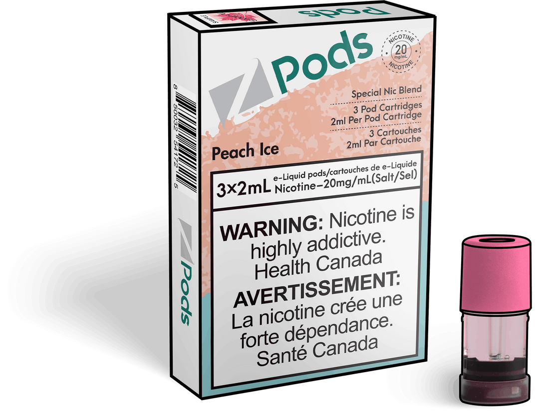 Zpods Peach Ice Pre-Filled Pods