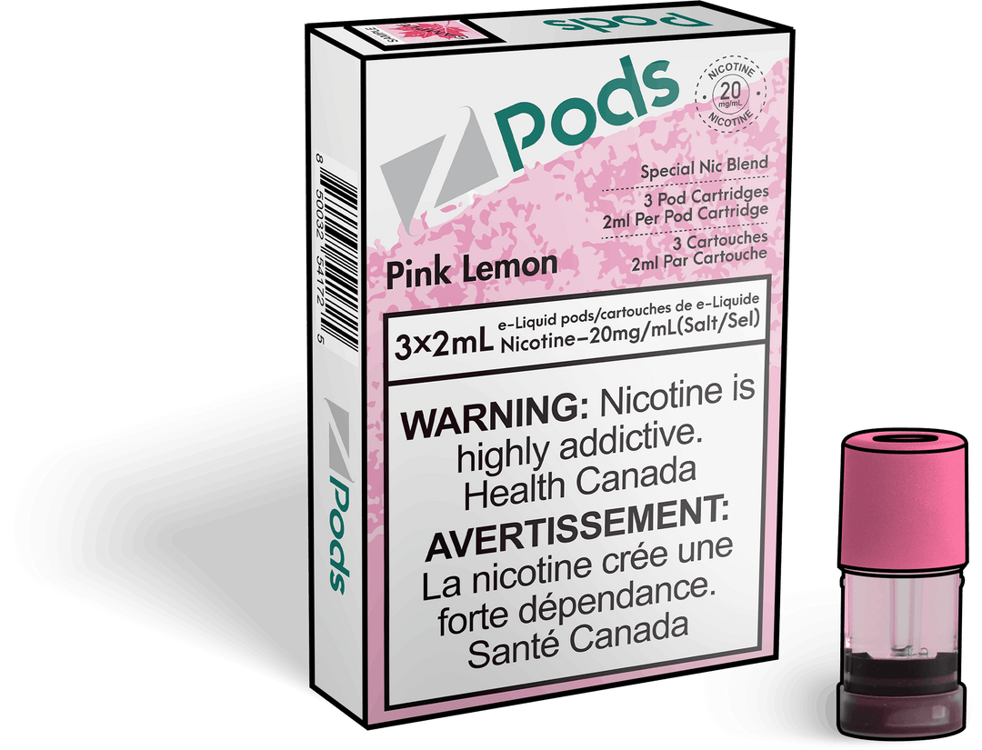 Zpods Pink Lemon Pre-Filled Pods