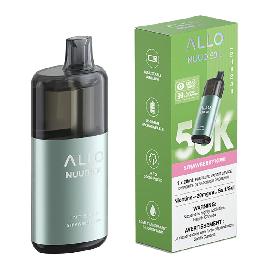 Allo Intense Nuud 50k Disposable Strawberry Kiwi