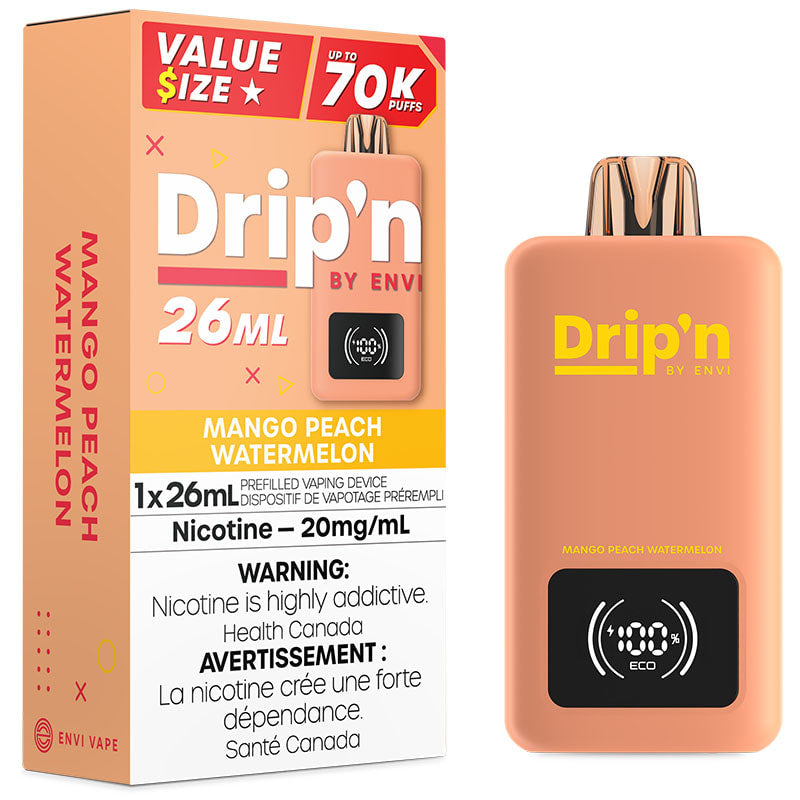 Drip'n Envi 70k Mango Peach Watermelon