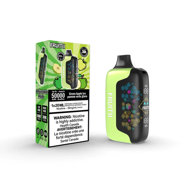 FRUITII Green Apple Ice Disposables
