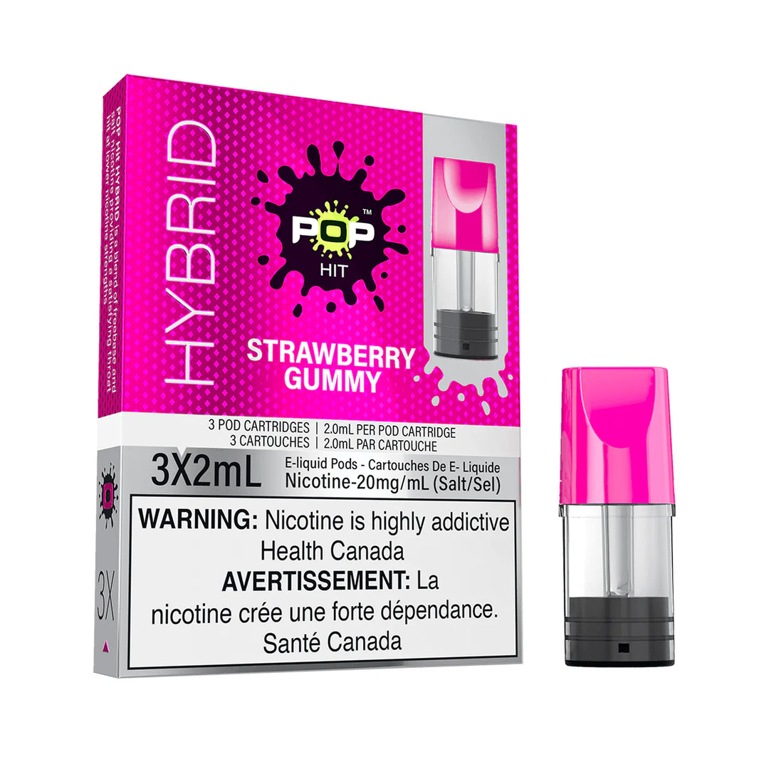 Pop Hit Hybrid Wiggly Strawberry Pre-Filled Pods
