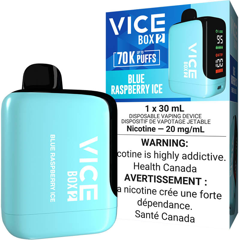 Vice Box 2 70k Blue Raspberry Ice Disposables